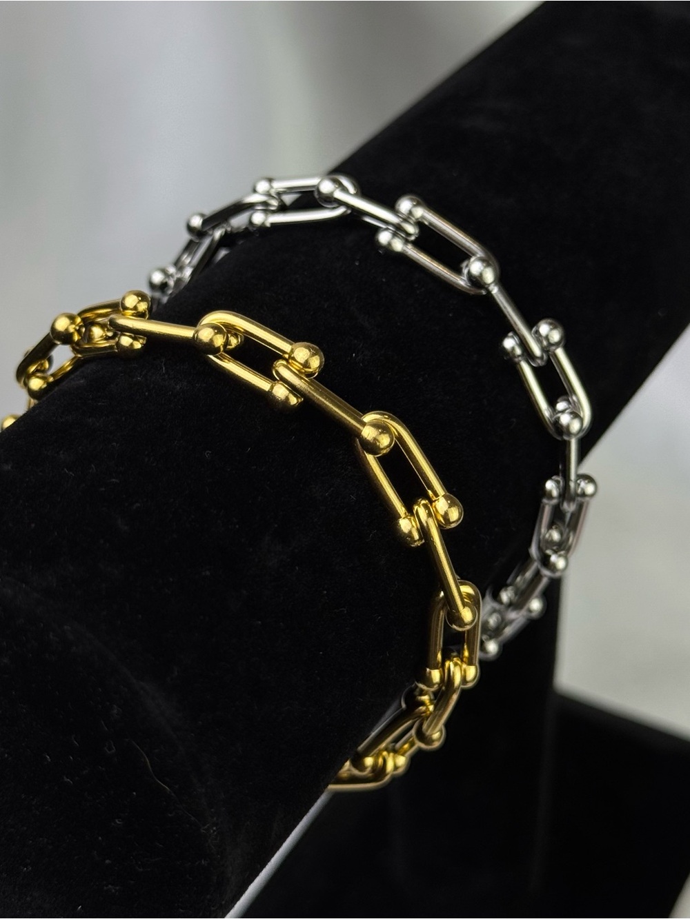 Brand New Stainless Steel Link Chain Bracelet – Silver or Gold ✨ - Picture 5 of 13